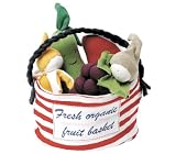 100% Organic Cotton Stuffed Multi Fruit Tote