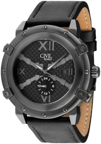 Egard Watches Men's Civil Renegade Gunmetal