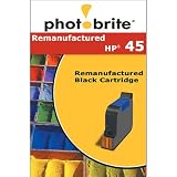 Photobrite Ink Cartridge Compatible for HP Remanufactured 51645A- Black(180645)