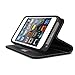 iPhone SE Case, Cellto PU Leather Wallet Cover Stand and Reversible Magnetic Flap Flip Cover for Apple iPhone SE/iPhone 5S / iPhone 5 - Black