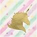 Creative Converting 329413 Unicorn Sparkle 192-Count 3-Ply Beverage Paper Napkins