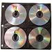 20 CD Binder Refill Pages - 8 Discs/Page