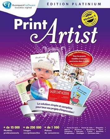 Print artist - édition platinium