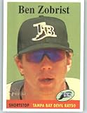 2007 Topps Heritage #297 Ben Zobrist - Tampa Bay Devil Rays (Baseball Cards)