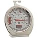 Rubbermaid Commercial FGR80DC Stainless Steel Refrigerator/Freezer Monitoring Thermometer, -20 to 80 Degrees F Temperature
