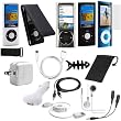 **15-Item SUPER ACCESSORY BUNDLE ** for Apple iPod Nano 5G 5th Gen Generation 8GB 16GB