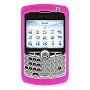 Durable Silicone Skin Soft Case Hot Pink for Blackberry 8300 8310 8320 8330 Curve