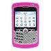 Durable Silicone Skin Soft Case Hot Pink for Blackberry 8300 8310 8320 8330 Curve