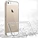 iPhone SE/5S/5C Case,IVSO®iPhone SE/5S/5C TPU Bumper with Crystal Clear PC Back [Drop Protection/Shock Absorption Technology] For APPLE iPhone SE/5S/5C Phone-LifeTime warranty (Clear)