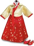 Korean Hanbok & Shoes ~ fits 18