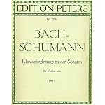 Bach: 6 Sonaten fur Violine Solo, Heft 1 (6 Sonatas for Violin Solo and Piano, Book 1) Sonata in G Minor, Sonata in B Minor, and Sonata in A Minor (Edition Peters, 228) book cover