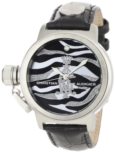 Christian Audigier Women's INT 335 Intensity Kenya Silver Watch