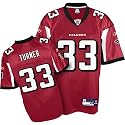 Michael Turner Jersey: Reebok Red Replica #33 Atlanta Falcons Jersey