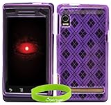 CrazyOnDigital Accessories TPU Purple Skin Case Protector for New Motorola  ....