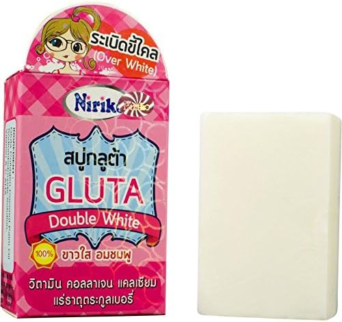 Niriko Gluta Double White Soap Extra Whitening 100g [Free Tomato Face Mask]