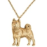 柴犬 （シバ イヌ） イギリス製 アート ドッグ ペンダント ネックレス コレクション