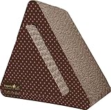 Favor Imperial Cat Triangle Combo Scratch and Shape, Pink Polka Dot