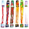 Trademark 80-4260 Festive 6-pack of Seasonal Decorative Windsocks
