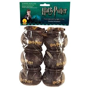 Six Harry Potter Cauldron Candy Cups
