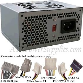 MP4ATX30 300W Power Supply Upgrade for HP Pavilion XG833, XG836, XG838, XG843, P5170A, P5170AR, 0950-3602, 0950-3646, 0950-3657, 0950-3746, 0950-3449, 0950-3994, 7950, 5183-9078, 5184-2191, 5185-2934, 300n, 5185-2003, 4402, 4402H, 4403, 4404, 4404H, 4405, 4407, 4407H, 4409, 4409H, 4410, 4410H, 4411, 4411H, 4413, 4413H, 4415, 4416, 4420, 4416H, 4422, 4422H, 4430, 4433, 4435, 4440, 4443, 4445, 4450, 4453, 4455, 4456, 4458, 4460, 4463, 4473, 4483, 4510, 4515, 4530, 4533, 4535, 4536, 4540, 4550Z, 4553Z, 4563Z, 6532, 6535, 6540C, 6545C, 6553, 6563Z, 6573Z, 6623, 6633C, 6640C, 6643, 6646C, 6648C, 6653C, 6657, 68XX, 6913, XE730, XE743, XE839, 4509, 4510, 4512, 6506, 6508, 6511, 6615, 6830, 8740, 6831, 8745, 6832, 8748, 6835, 8750, 6837, 8751, 6839, 8754, 6841, 8755, 6842, 8760, 6849, 8770, 9710, 9715, 5185-2974, 5185-2917, 510d, 510k, 510t, 7800 CTO, 7842, 510n, 7850, 510, 7851, 7852, 7857, 7859, 7861, 7862, 7864, 7875, 78XX, 7900 CTO, 7931, 7960, 7932, 7939, 7940, 7941, 7947, 7953, 7957