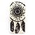 iPhone 6 Case, LUOLNH Henna Ojibwe Dreamcatcher tribal dream catcher Hard Plastic Clear Case Silicone Skin Cover for Apple Iphone 6 4.7 inch Screen by LUOLNH