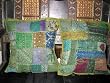 Christmas Gift-2 Asparagus Patch-work Sari Toss Pillow Cushion Covers Free Shipping