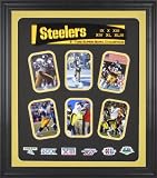 Mounted Memories Pittsburgh Steelers 6x Super Bowl Champions Collage