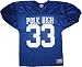 Married with Children Al Bundy Polk High 33 Blue Football Jersey Costume