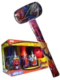 Spider Man Bowling for Kids + Personalized Inflatable Hammer