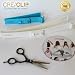 CreaClip Professional Haircutting Tool Kit - 2 CreaClips, Scissors & DVD