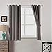 AMAZLINEN Sleep Well Blackout Curtains Toxic Free Energy Smart Thermal Insulated,52 W X 63 L Inch,Grommet Top,1 Panel Pack(Grey)