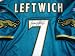 Byron Leftwich Autographed Authentic Teal Jersey