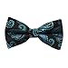 DBD7B.01 Elegant Patterns Microfiber Pre-tied Bow Tie For Interview By Dan Smith