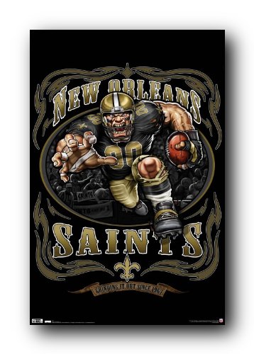 Trends New Orleans Saints Running Back Poster