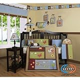 Boutique Airplane Aviator Boy 13PCS CRIB BEDDING SET