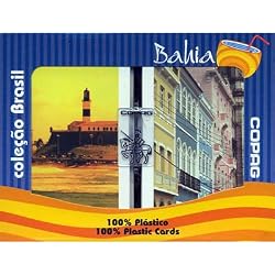 Copag Brazil Bahia Bridge Size Jumbo Index Playing Cards