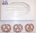 Gourmet Food : Scott's Cakes 1/2 lb. Dark Chocolate Covered Pretzel with Rainbow Jimmies in a White Gourmet Box