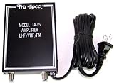 New 11-15db Tru-Spec Sloped Uhf/Vhf/Fm Dist. Amplifier