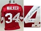 Georgia Bulldogs - Herschel Walker Autographed/Hand Signed Red Custom Jersey