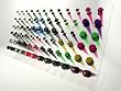 Set of 36 Acrylic Fake Tapers - 16g Wire - Comes with Acrylic Display