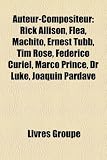 Auteur-Compositeur: Rick Allison, Flea, Machito, Ernest Tubb, Tim Rose, Federico Curiel, Marco Prince, Dr Luke, Joaqun Pardav