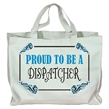 Proud To Be a Dispatcher Totebag (Cotton Tote / Bag)