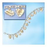The Bradford Exchange A Teacher's Heart Engraved Charm Bracelet: Thank-You Gift for Educators
