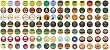 Crazy Cups Coffee and Tea Sampler, Single-cup pack sampler for Keurig K-Cup Brewers, 105-Count