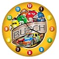 Kyle Busch/M&Ms Nostalgic Tin Clock