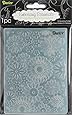 Darice Embossing Folder, 4.25 by 5.75-Inch, Flower Frenzy Background