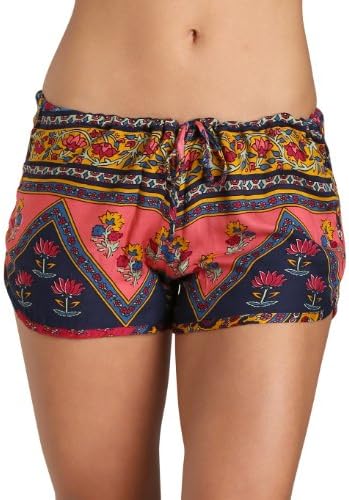 Novella Royale Moonlight Shorts Red Ethnic