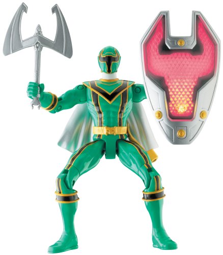 Childrens Toyshop  Spielwaren : Bandai 25000-2 Power Ranger Mystic Light Power Ranger - Grün