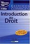 Introduction au droit : Pr�paration aux travaux dirig�s et aux examens