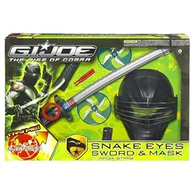 GI Joe Movie Snake Eyes Sword and Mask
